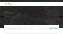 Desktop Screenshot of campingoase.cz